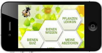 Die App für Bienenfreunde